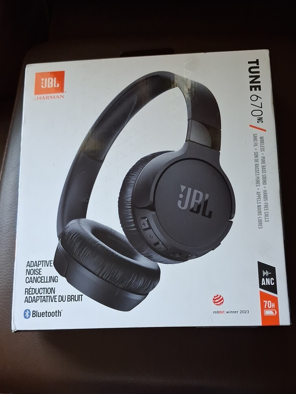 JBL Wireless Over-Ear Headphones - Black
